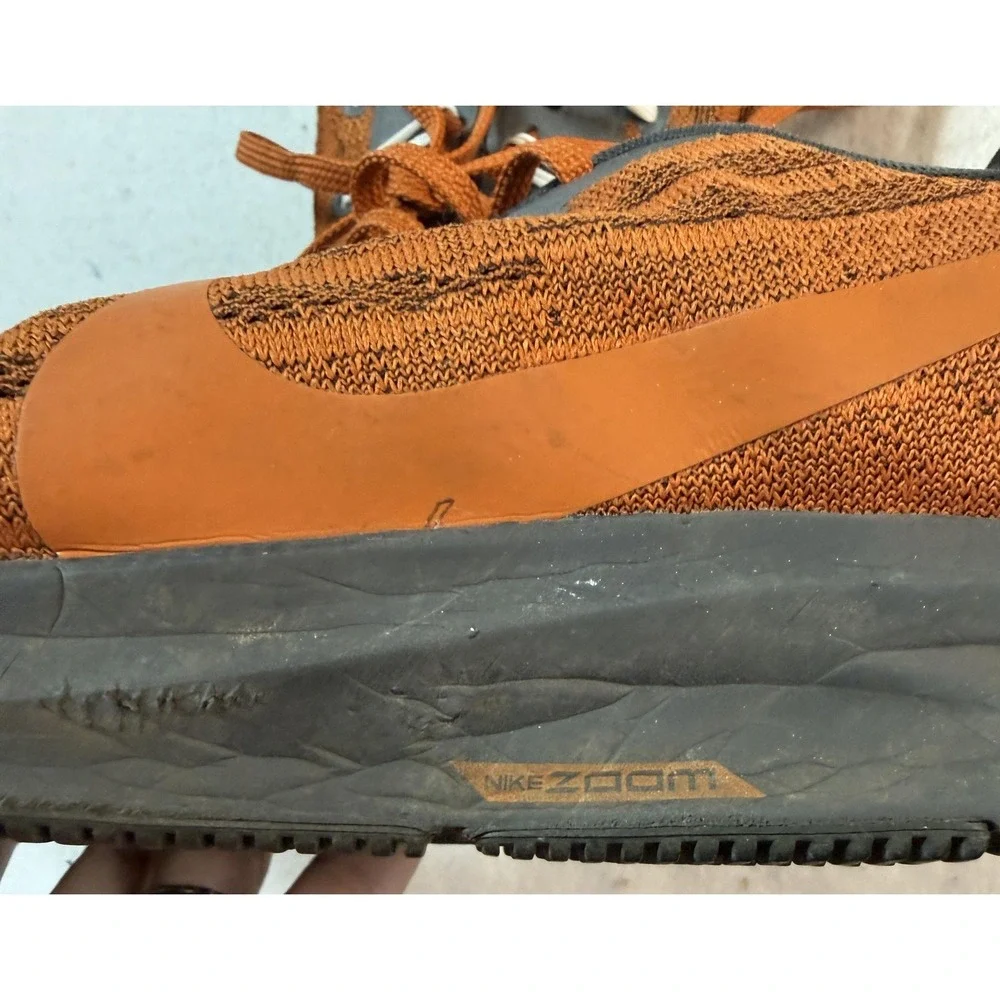 Nike‎ Air Zoom Texas Longhorn Pegasus Running Shoes Mens Size 13 Orange Sneakers